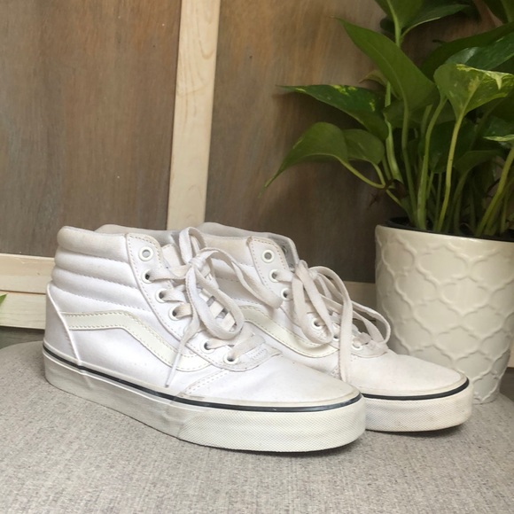 vans sk8 hi triple white